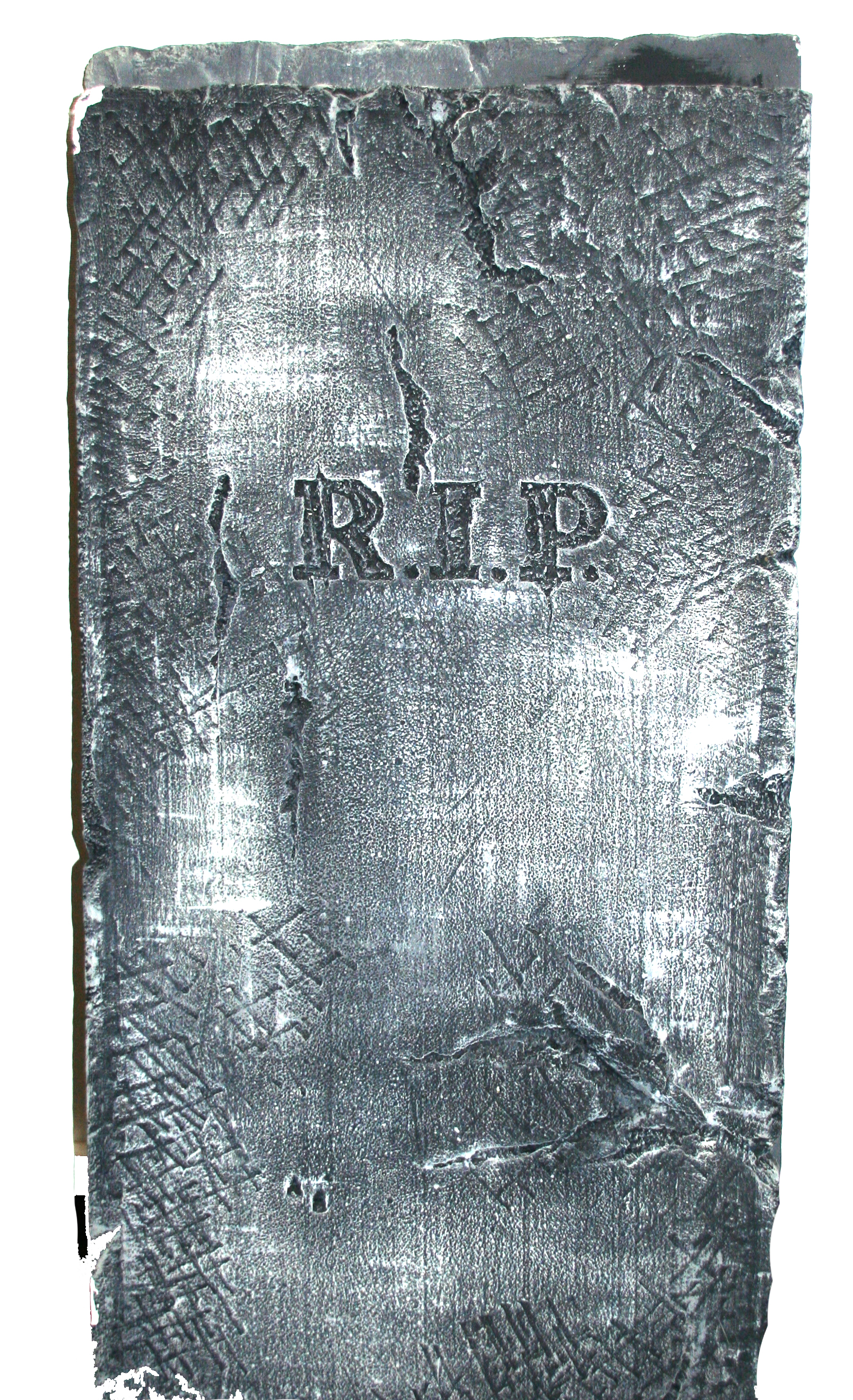 Deko-Grabsteinplatte "RIP"  40 x 100cm
